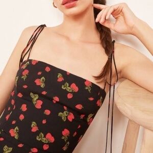Reformation Strawberry Tank Top